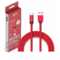 Cablu de date V-Tac 8631 Ruby Edition USB tip C 1m Rosu