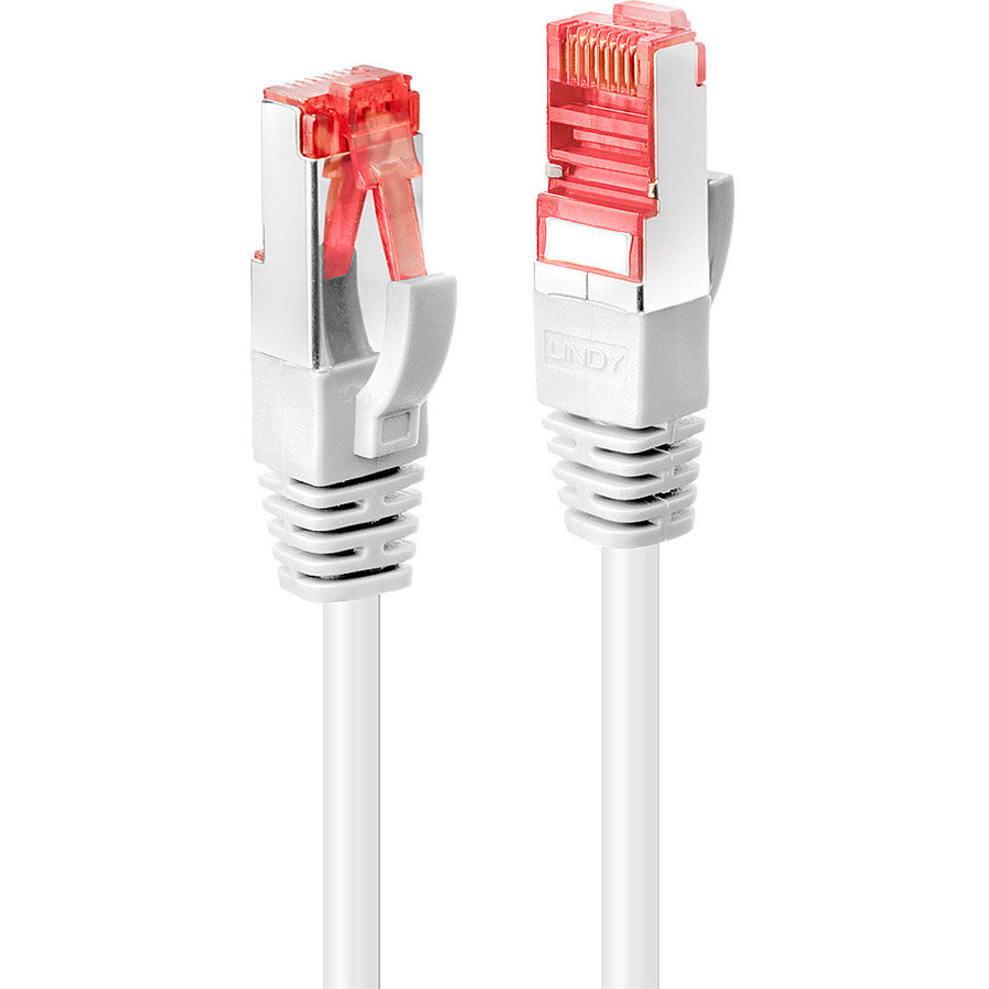 Patchcord S/FTP Cat 6 3m White