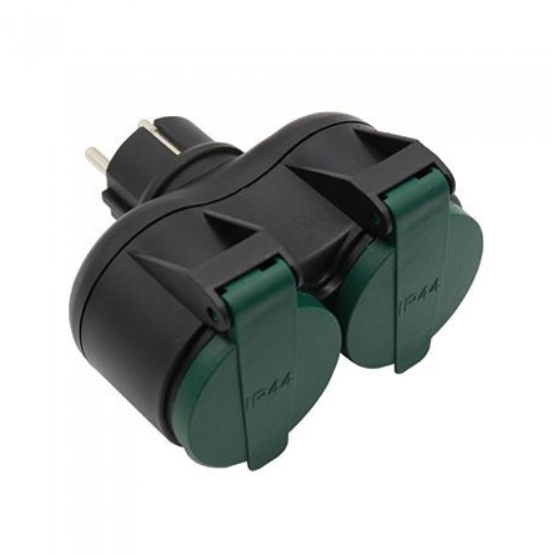 Adaptor priza de exterior 8812 2 prize 16A IP44