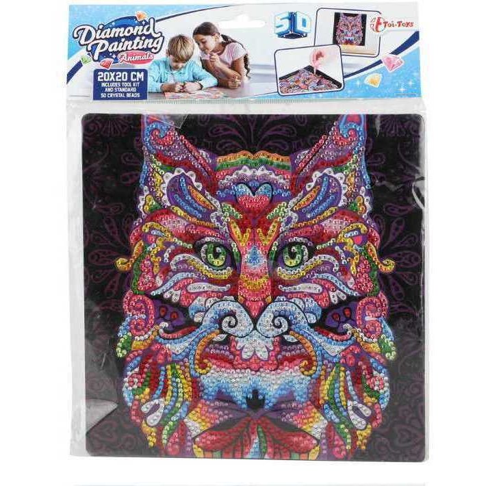 Set creativ cu diamante rotunde Diamond Painting Extrra Shiny Animal