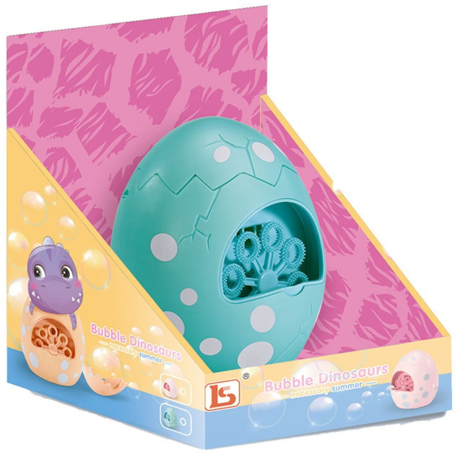 Aparat de facut baloane de sapun Ou Dinozaur cu baterii