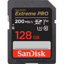 Card Sandisk Extreme PRO R200/W90 SDXC 128GB UHS-I U3 Clasa 10