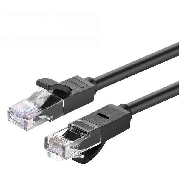 Patchcord UTP Cat6 0.5m Black