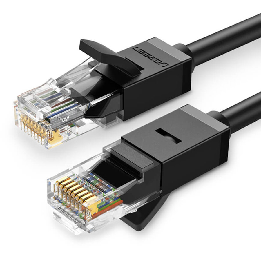 Patchcord UTP Cat6 1m Black