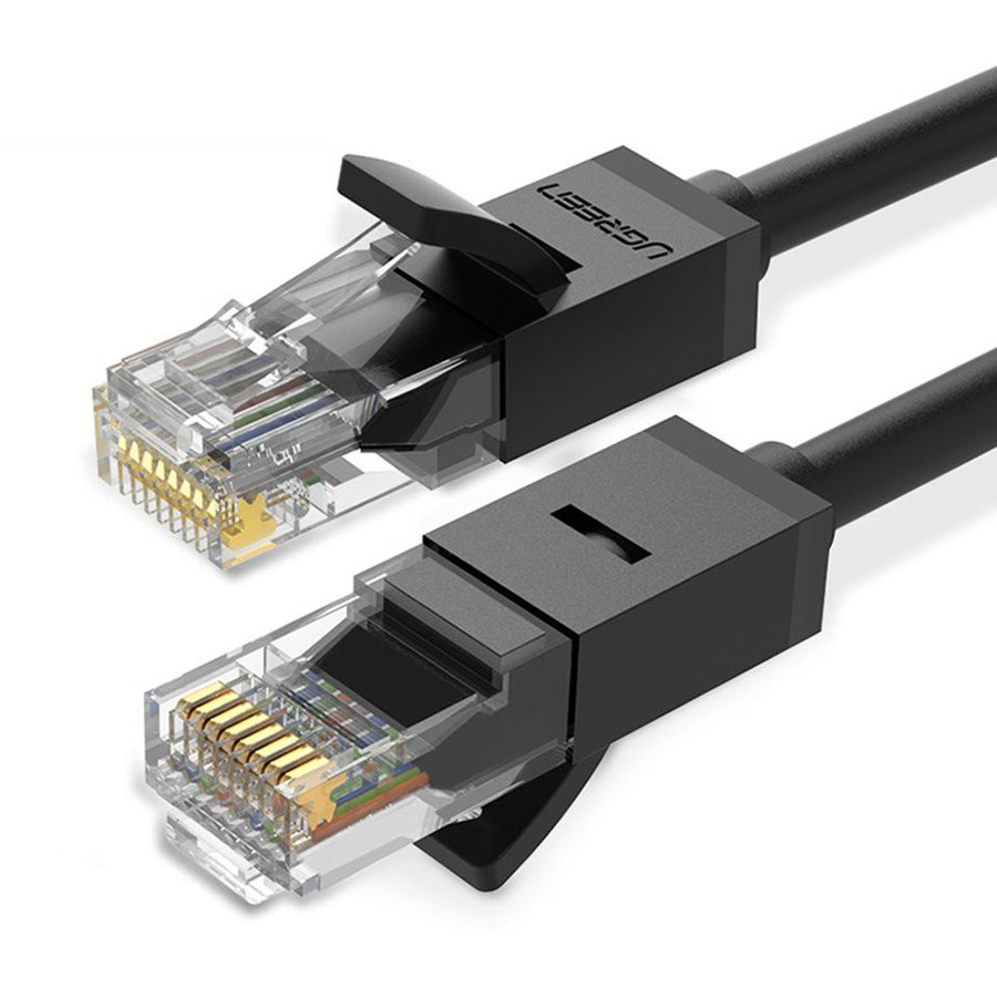 Patchcord UTP Cat6 8m Black