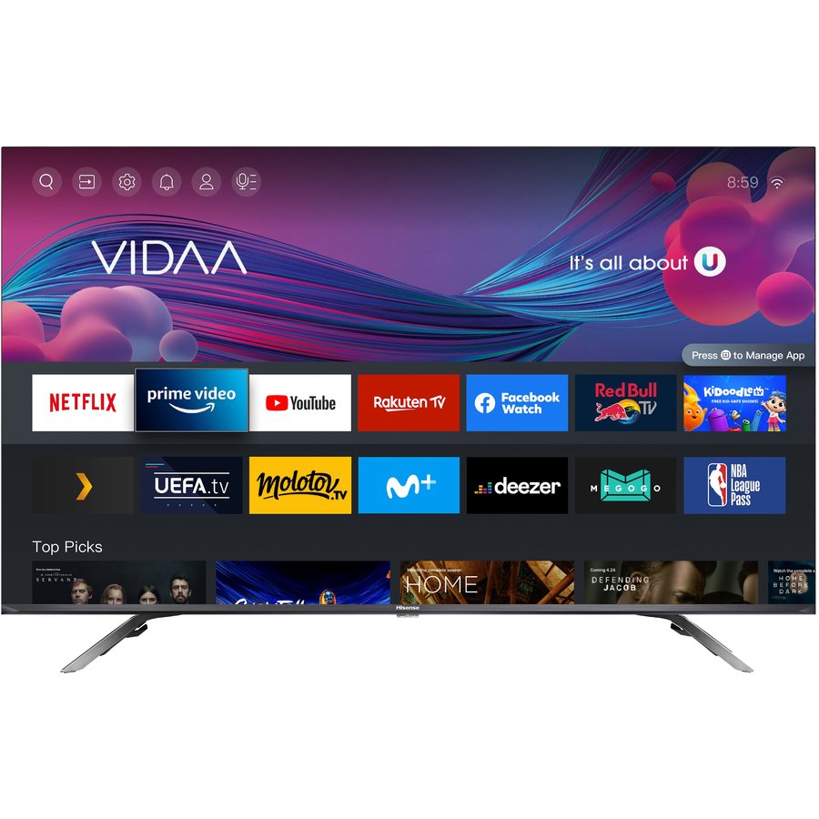 Televizor DLED Smart TV 55E76GQ 139cm 55inch Ultra HD 4K Black