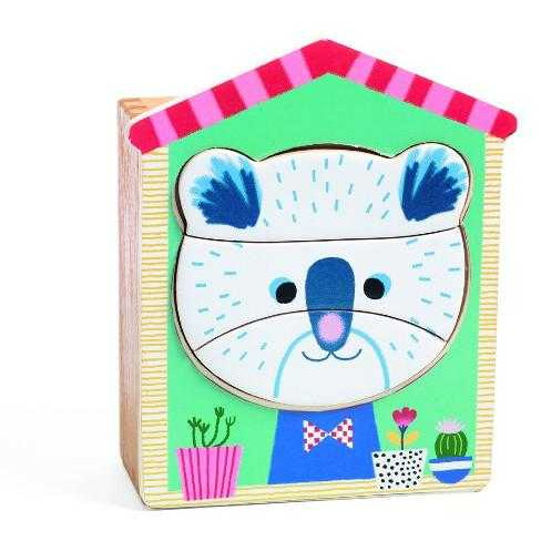 Puzzle Face mix pentru copii de 2 ani