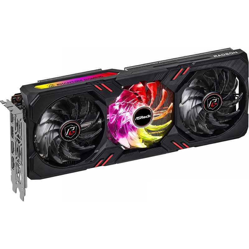 Placa video Radeon RX 6650 XT Phantom Gaming D 8GO OC 8GB GDDR6 128bit