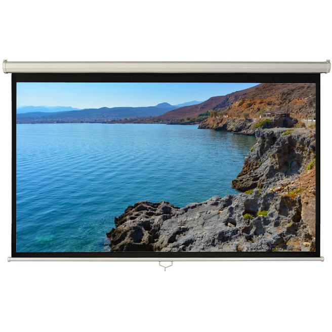 Ecran de proiectie Manual perete/tavan 200 x 113 cm Format 16:9