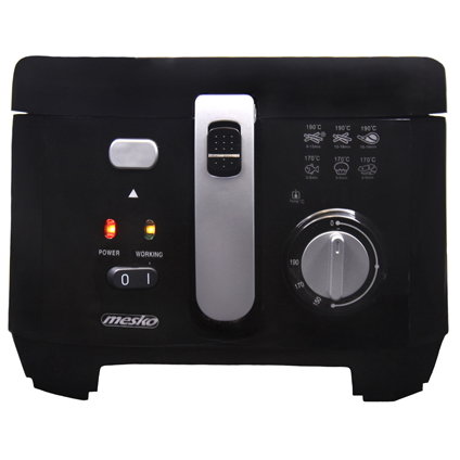 Friteuza MS4908 2.5L/1.2kg 1800W Black