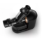 Storcator Fructe si Legume prin Presare la Rece Philips HR1888/70  Viva Collection 150W Capacitate Vas 1L Recipient Pulpa 0.75L Tub Alimentare 70mm Negru/Auriu