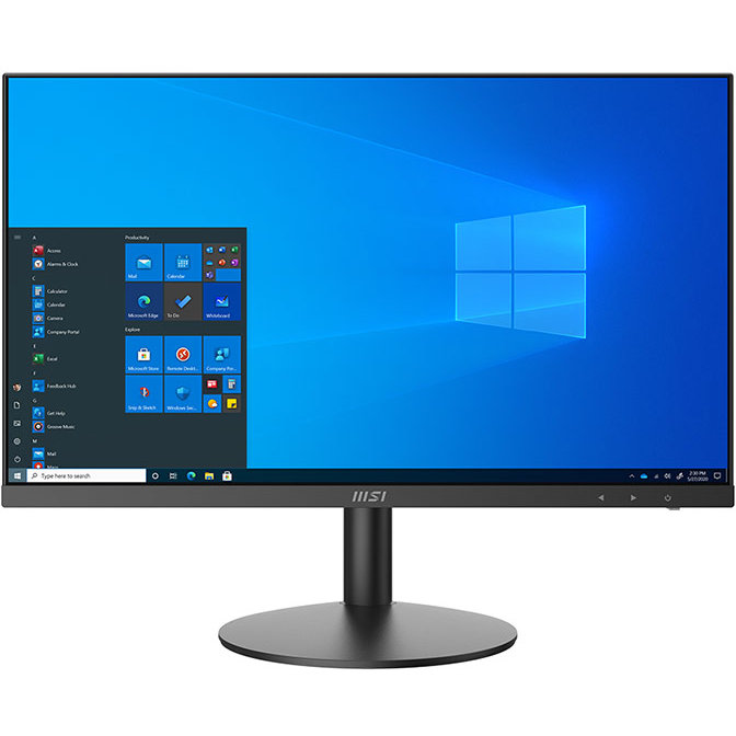 Sistem All in One PRO AP241 11M-017EU 23.8 inch FHD Intel Pentium G6405 4GB DDR4 128GB SSD Windows 10 Pro Black