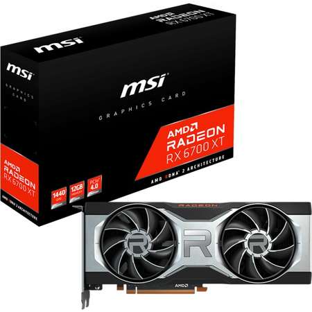 CPU MSI Radeon RX 6700 XT 12GB Placa video MSI Radeon RX 6700 XT 12G 12GB GDDR6 192bit ITGalaxy.ro
