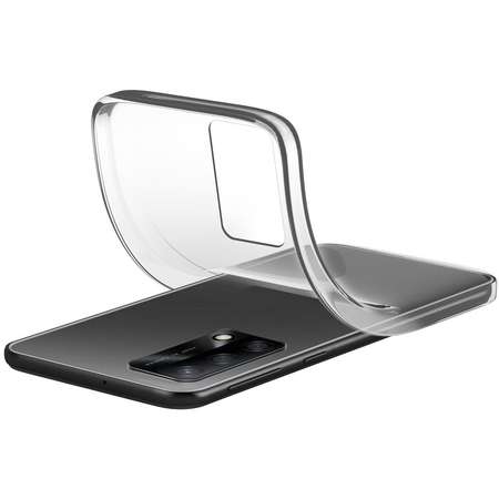 Husa Lemontti Silicon pentru Oppo A74 5G Transparent