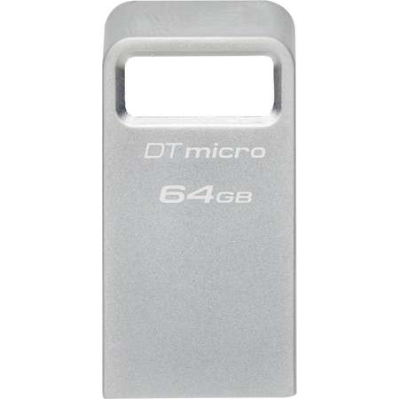 Memorie USB Kingston DataTraveler Micro G2 64GB USB 3.2 Silver