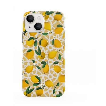 Husa Burga Dual Layer Lemon Juice pentru iPhone 13
