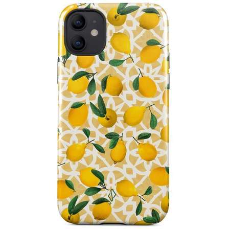 Husa Burga Dual Layer Lemon Juice pentru iPhone 12 / 12 Pro