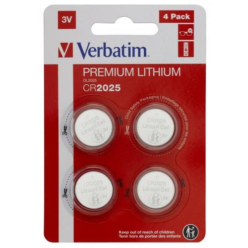 Baterii Verbatim CR2025 3V Silver