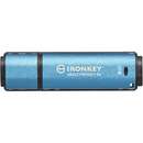 IronKey VP50 8GB USB 3.0 secure Blue