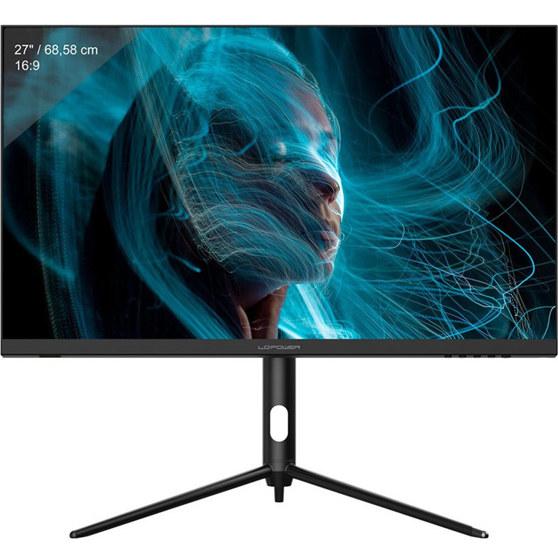 Monitor LED Gaming LC-M27-4K-UHD-144-V2 27 inch UHD IPS 1ms 144Hz Black