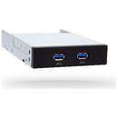 Accesoriu carcasa Chieftec MUB-3002 Hub Panou Frontal 2x USB 3.0 Black