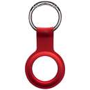 AirTag Silicon Key Ring Red