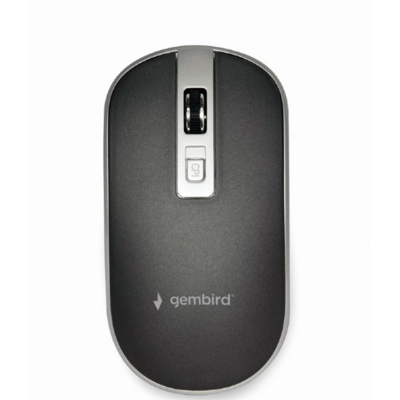 Mouse MUSW-4B-06-BS Wireless Negru/Argintiu