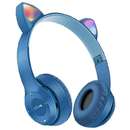 Bluetooth Over-Ear Cat's Ears Wireless Dark Blue