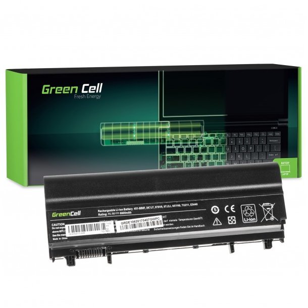 Baterie laptop pentru Dell 9 celule 6600mAh Black