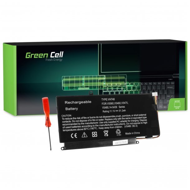 Baterie laptop pentru Dell 6 celule 4600mAh Black