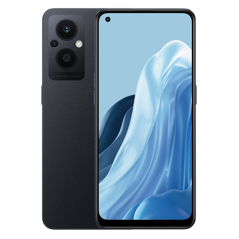 Oppo Telefon mobil Reno 7 Lite 256GB 8GB RAM Dual SIM 5G Cosmic Black