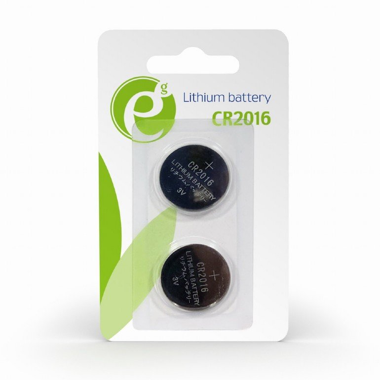 Baterie EG-BA-CR2016-01 CR2016 2-Pack Blister