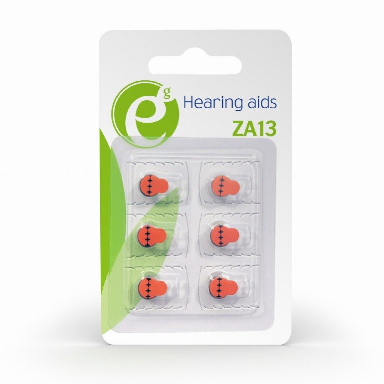 Baterie EG-BA-ZA13-01 Hearing Aids Button Cell ZA13 6 Bucati Blister