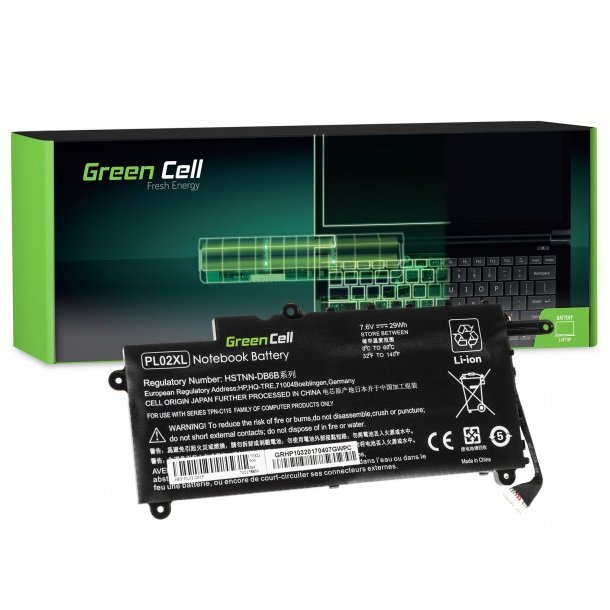 Baterie laptop pentru HP 3400mAh Black