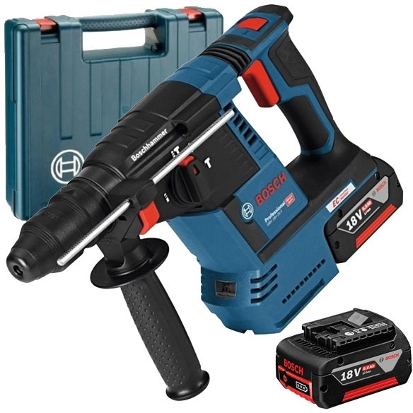 GBH 18V-26 Ciocan rotopercutor cu acumulator cu SDS plus 18V 2.6J + 2 x Acumulatori GBA 18V 6.0Ah + 