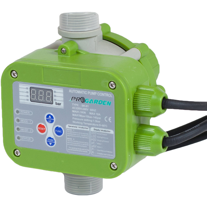 Dispozitiv Automatizare Electropompa SK-01 Max 2.2kW 230V 9.8ba Verde