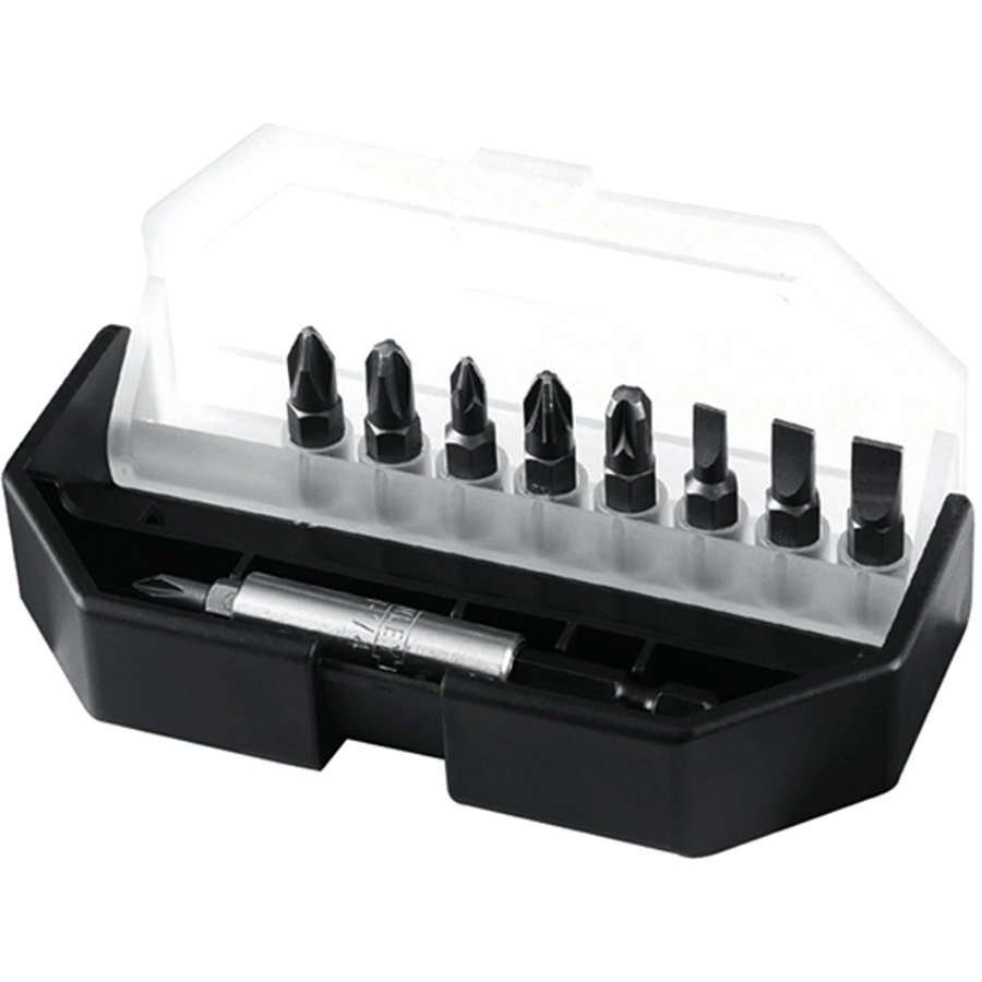 1-68-734 Set 10 piese1/4" - PH1 PH2 PH3; PZ1 PZ2 PZ3; sl adaptor Stanley magnetic