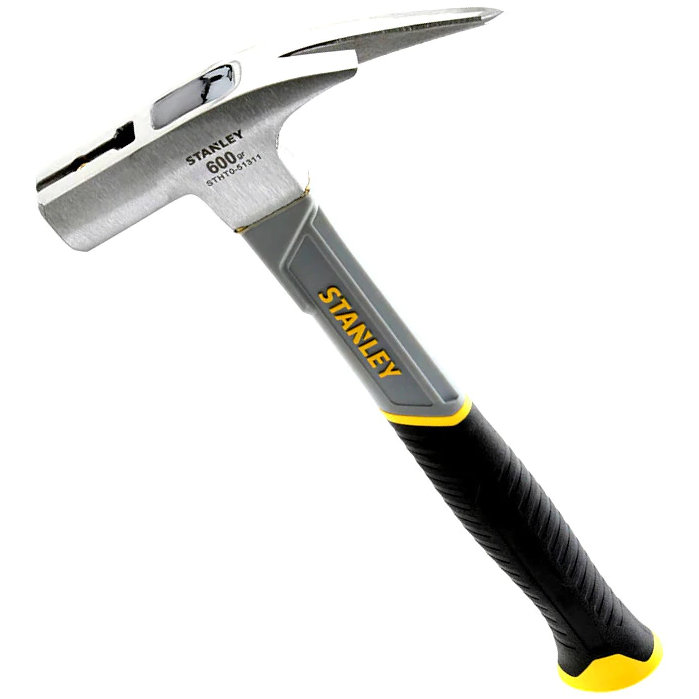 Ciocan Dulgher Stanley STHT0-51311 600G Mâner Fibră de Sticlă Negru/Gri