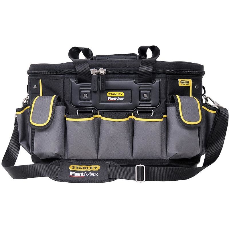 Geanta Fatmax cu Buzunare FMST1-70749 Exterioare Negru/Galben