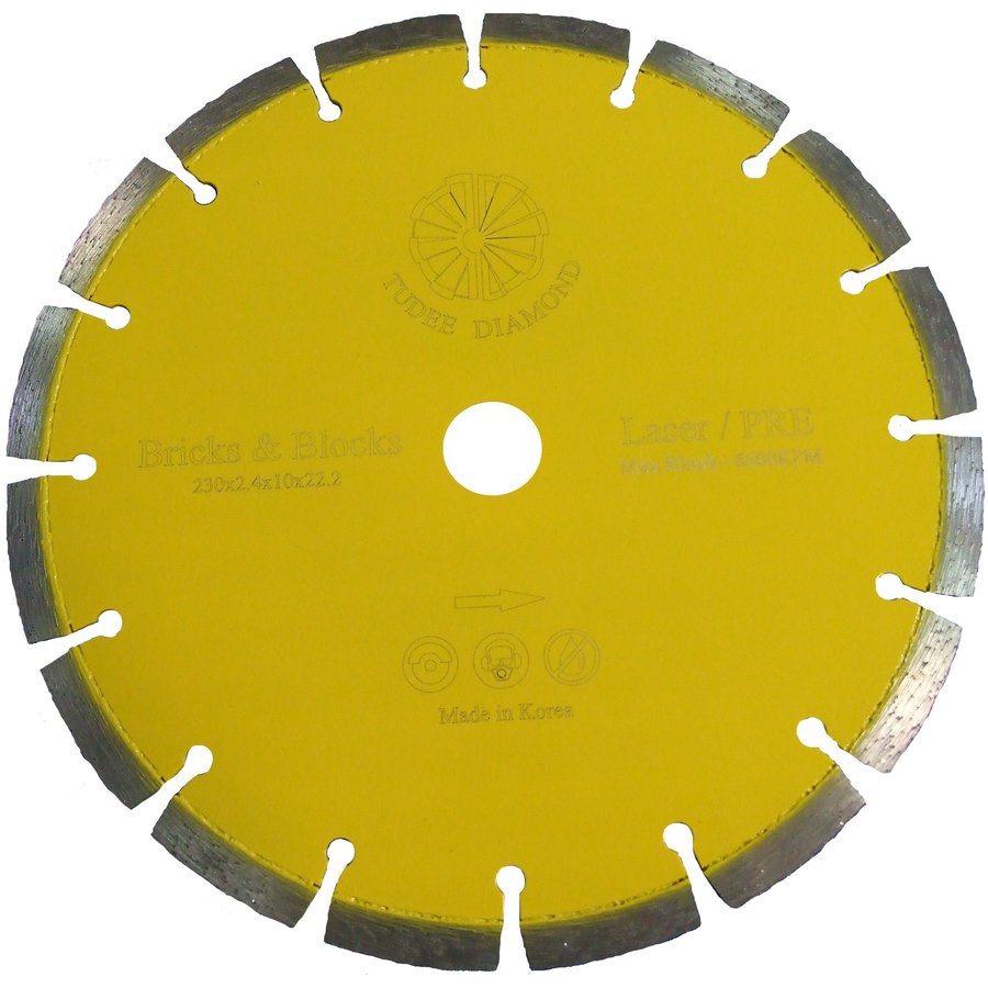 Disc Diamantat Debitare Materiale Constructii 115x22.2mm