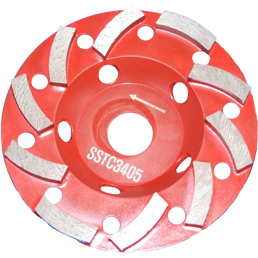 Tudee 125x22.2mm Disc diamantat slefuire beton dur