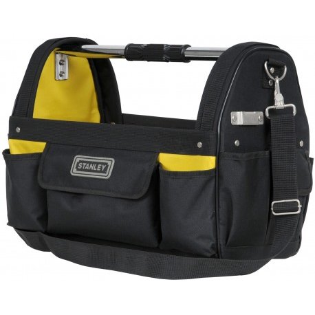 Geanta Deschisa STST1-70712  18 Inch Negru/Galben