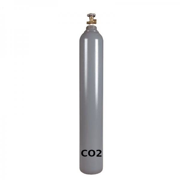 Accesorii sudura Butelie metalica 10L 200 Bar gri cu 7.5kg CO2