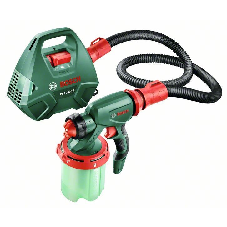 Pistol de Vopsit PFS 3000-2 650W Sistem de Pulverizare Fina Verde