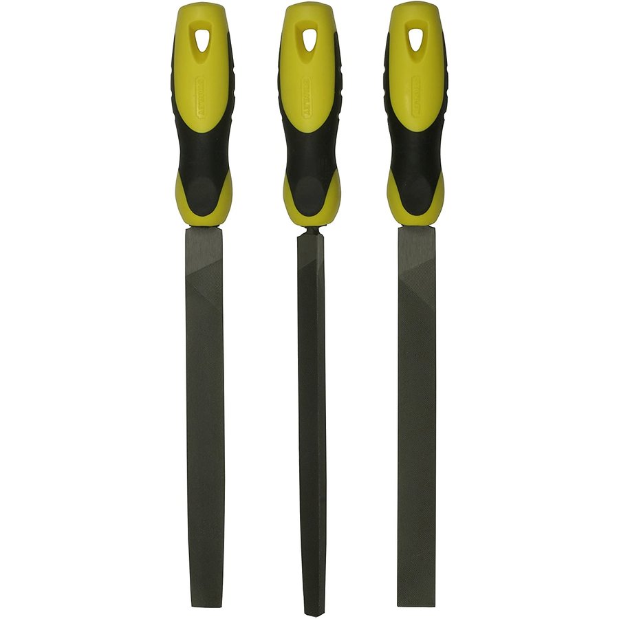 0-22-464 Set 3 pile semifine Stanley 200mm — imaginea 2