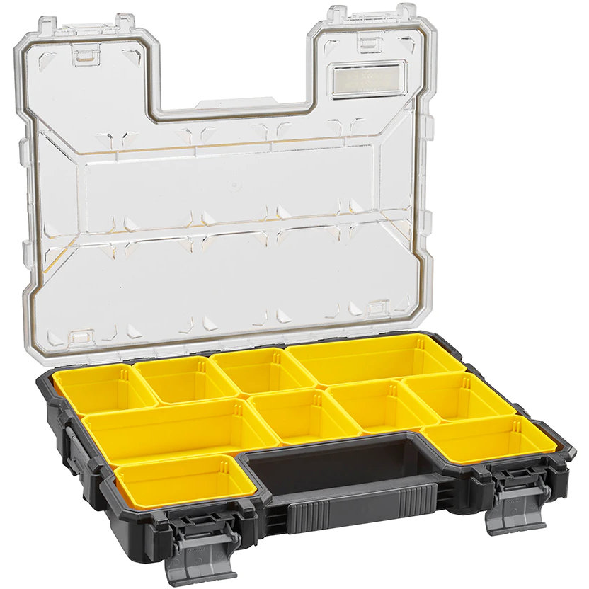 1-97-519 Organizator Fatmax cu inchidere plastic 44.6x7.4x35.7cm