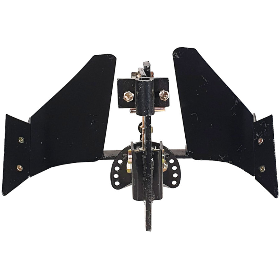 Plug Reversibil PRO-PR2B-31  Doua Brazdare 31cm Negru