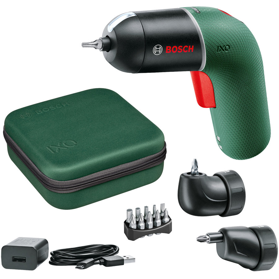 Surubelnita IXO 6 Classic Cu Acumulator 3.6V 1.5Ah Incarcator Verde/Negru