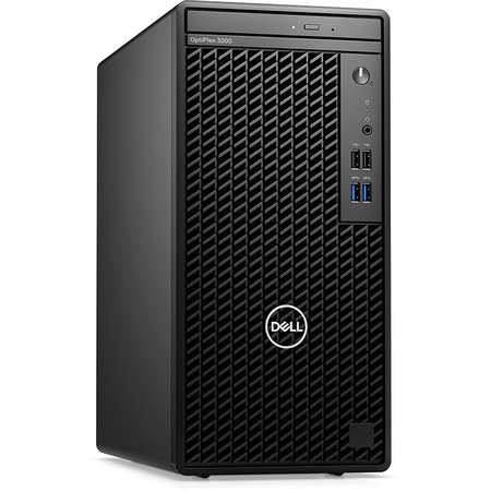 Sistem desktop Dell OptiPlex 3000 MT Intel Core i5-12500 8GB DDR4 512GB SSD Linux 3Yr ProS NBD Black