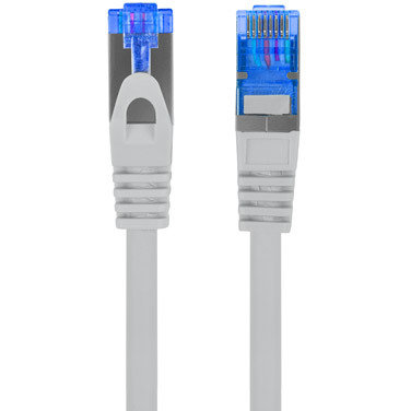 Patchcord S/FTP Cat 6A 1m Silver
